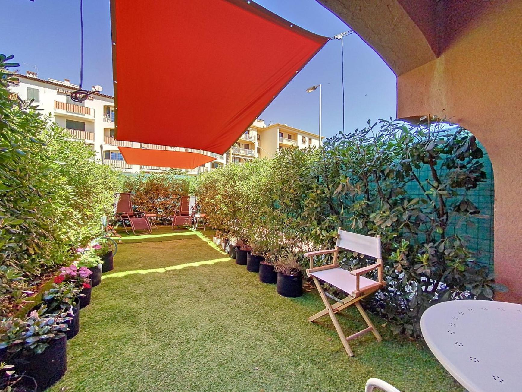 Cosy, Wi-Fi, Jardin & Parking, Jasmins Studio En Cote-D'Azur Vallauris Luaran gambar